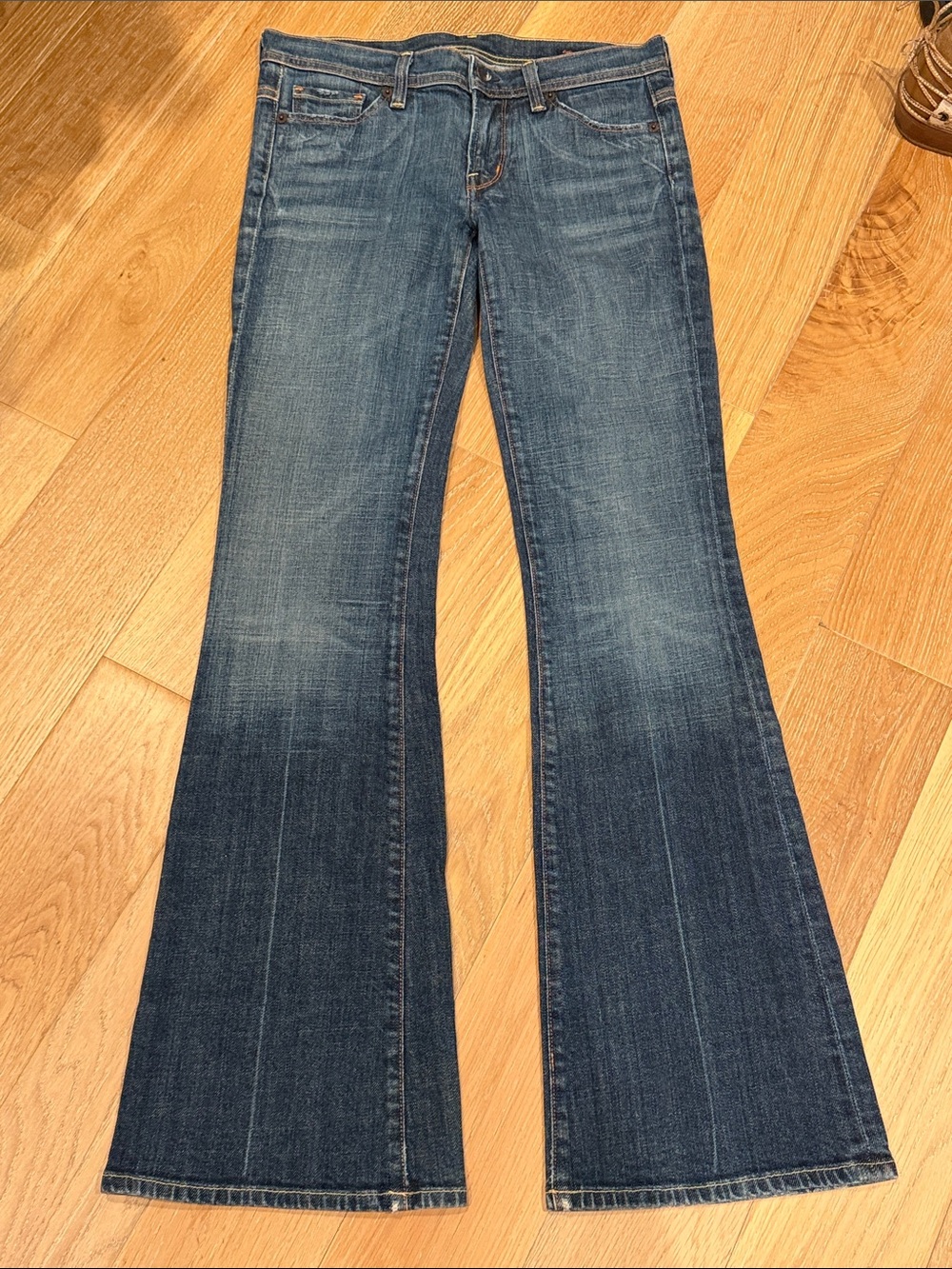 Vintage citizens of Humanity Gabrielle low rise flare jeans denim size 27